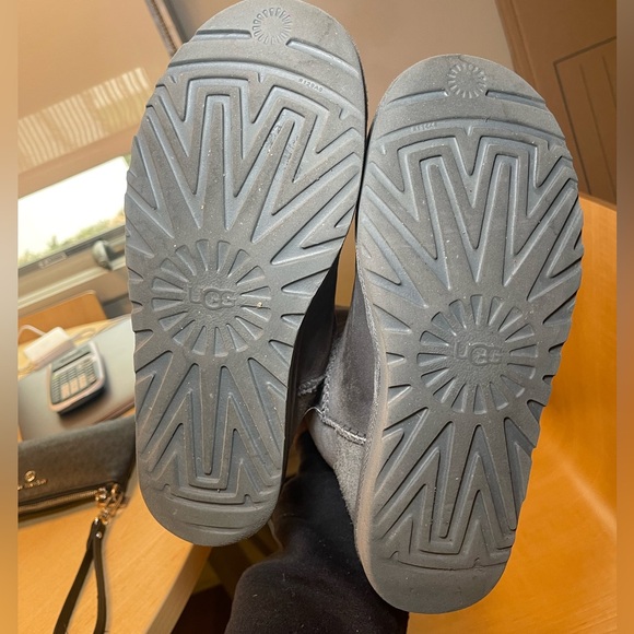 Classic Short Grey Ugg Boots - Picture 4 of 8